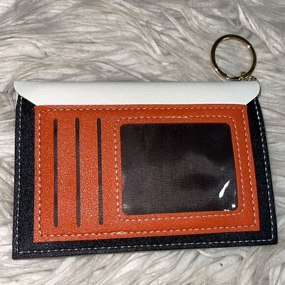 Keychain wallet envelope card holder ID slim color block - Picture 3 of 7